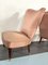 Italienische Vintage Clubsessel in Rosa, 1950er, 2er Set 3