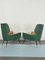 Moderne italienische Mid-Century Sessel, 1950er, 2er Set 11