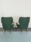 Moderne italienische Mid-Century Sessel, 1950er, 2er Set 12