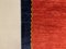 Vintage Handwoven Blue & Red Rug from Zollanvari 5