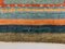 Handgewebter Vintage Teppich in Blau & Rot von Zollanvari 3