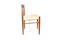 Oak Chairs by H.W. Klein for Bramin, Denmark, 1960, Set of 3 5