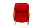 Lounge Chairs by Ejnar Larsen & Aksel Bender for Fritz Hansen, 1960, Set of 2 3