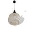 Petite Lampe à Suspension Mid-Century Moderne en Verre Transparent 3