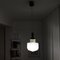 Petite Lampe à Suspension Mid-Century Moderne en Verre Transparent 6