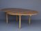 Swedish Extendable Dining Table in Oak by Børge Mogensen for Karl Andersson & Söner, Image 20