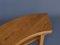 Vintage Curved Pine Bench, France, 1970s, Image 11