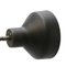 Lámpara de mesa industrial vintage de metal gris con cuello de ganso, Imagen 3