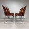 Belgian Tubular Frame and Velvet Dining Chairs, 1970s, Set of 6 12