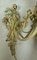 Vintage Tole Floral Wall Sconces, France, 1940s, Set of 2 13