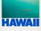 Hawaii, Continental Airlines Reiseposter, 1990er 4