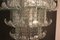 Vintage Italian Chandelier in Teal Fontana Arte Glass 18