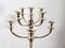 Extra Large Mid-Century Hotel Candleholder in Silver-Plated Bronze from WMF Germany, Image 11