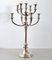 Extra Large Mid-Century Hotel Candleholder in Silver-Plated Bronze from WMF Germany, Image 14