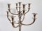 Extra Large Mid-Century Hotel Candleholder in Silver-Plated Bronze from WMF Germany, Image 7