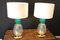 Large Pineapple Table Lamps in Emerald Green Murano Glass, Set of 2 13