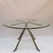 Glass & Iron Cugino Dining Table by Enzo Mari for Driade 1