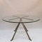 Glass & Iron Cugino Dining Table by Enzo Mari for Driade, Image 1