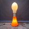 Italian Modern Floor Lamp with Orange Base from Mazzega, Image 2