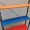 Modern Library Shelving with Colored Shelves 5