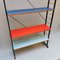 Modern Library Shelving with Colored Shelves 2