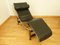 Bauhaus Black Leather LC4 Chaise Lounge by Le Corbusier for Cassina 7