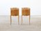 Mid-Century Fruitwood Bedside Tables, Set of 2, Image 1