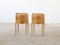 Mid-Century Fruitwood Bedside Tables, Set of 2, Image 2