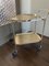 Mid-Century Regency Serving Trolley in Gold from Kaymet, 1950s 14