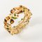 Gold Plated Enamelled Bracelet With Austrian Crystals by Joan Rivers 3