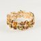 Bracciale smaltato placcato in oro con cristalli austriaci di Joan Rivers, Immagine 7