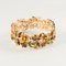 Gold Plated Enamelled Bracelet With Austrian Crystals by Joan Rivers, Image 7