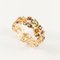 Gold Plated Enamelled Bracelet With Austrian Crystals by Joan Rivers 2