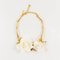 Gold Toned Necklace with Ivory Resin and Swarovski Crystals from Oscar De La Renta 1