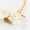 Gold Toned Necklace with Ivory Resin and Swarovski Crystals from Oscar De La Renta 9