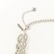 Pfauenfeder Halskette aus Versilbertem Metall von Oscar De La Renta 5
