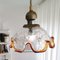 Large Italian Murano Glass Pull Down Ceiling Lamp, 1960s 8