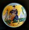 Italian Hand-Painted Ceramic Wall Plates from Deruta, Set of 3, Image 9