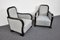 Large French Art Deco Armchairs, 1930s, Set of 2 4