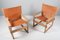 Safari Chair in Beech and Saddle Leather by Kai Winding, 1960s, Image 2