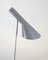 Graue Stehlampe von Arne Jacobsen, 1957 2