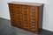 Mid-Century German Apothecary Cabinet or Bank of Drawers in Oak 3