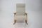 Rocking Chair in Beech Bentwood and Bouclé, 1960s, Image 7