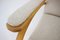 Rocking Chair in Beech Bentwood and Bouclé, 1960s 8