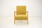 Czechoslovakian Yellow Lounge Chair, 1960s, Image 3