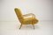 Czechoslovakian Yellow Lounge Chair, 1960s, Image 13