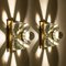 Wall Light in Brass and Glass from Sische, Germany, 1970s, Image 16