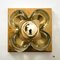 Wall Light in Brass and Glass from Sische, Germany, 1970s 18