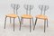 Radar Chairs by Willy Van Der Meeren for Tubax, Belgium, Set of 6 3