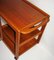 Mobile Vintage Bar aus Buche & Teak, 1970er 4